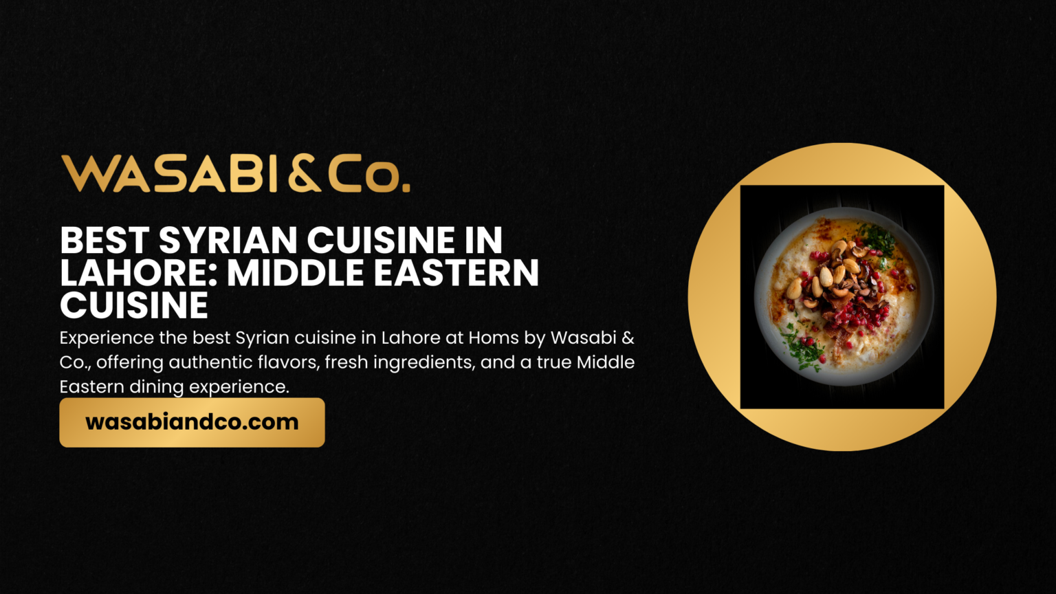 syrian cuisine